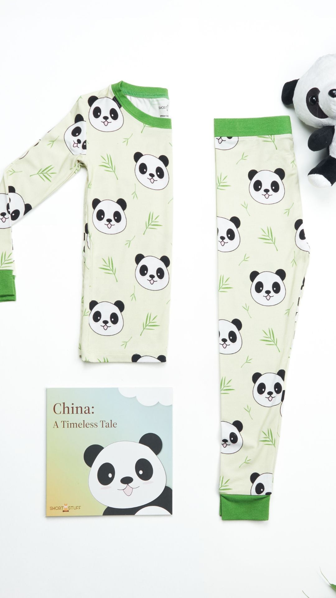 Panda Paws Two-Piece PJs