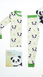Panda Paws Two-Piece PJs