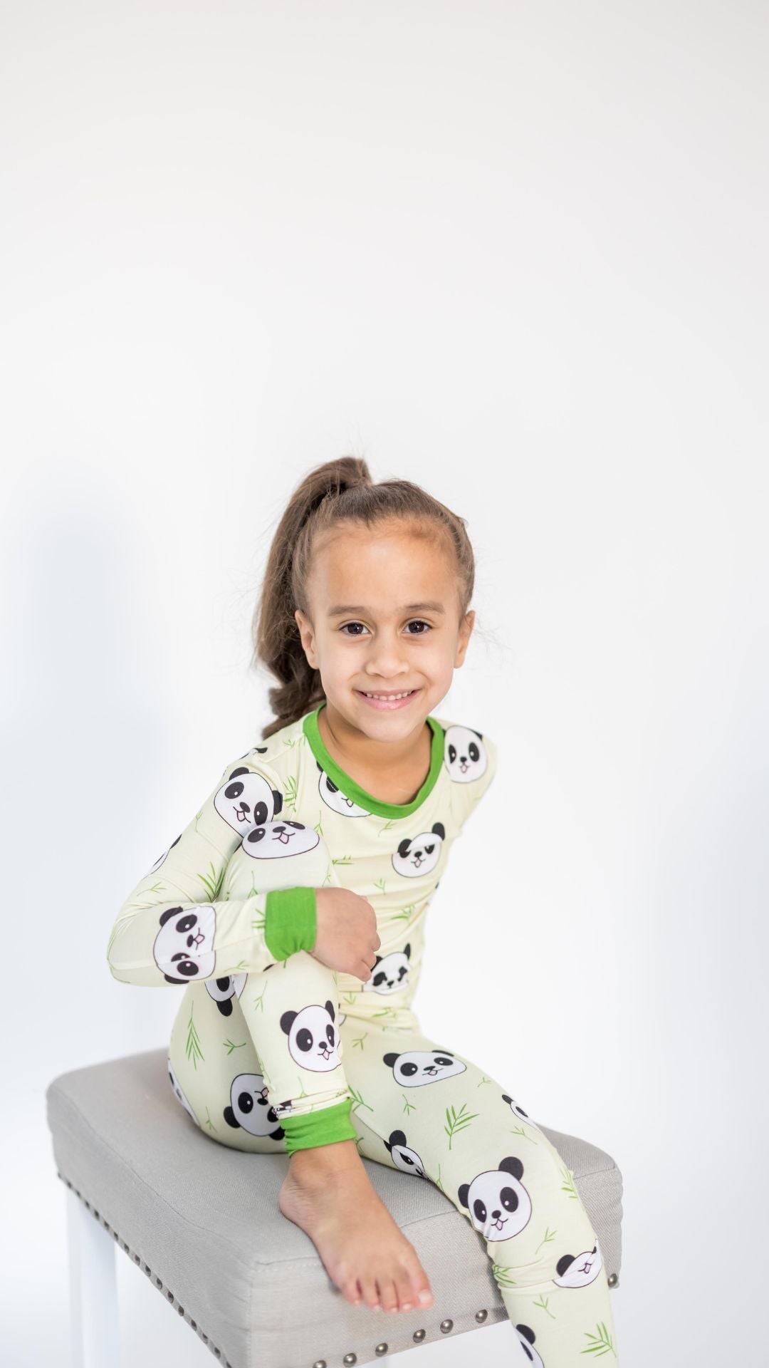Panda Paws Two-Piece PJs