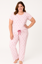 Womens Straight PJ Set