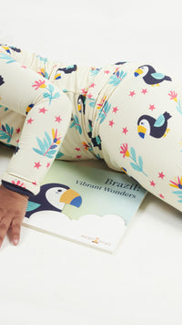 Jungle Jamboree Two-Piece PJs