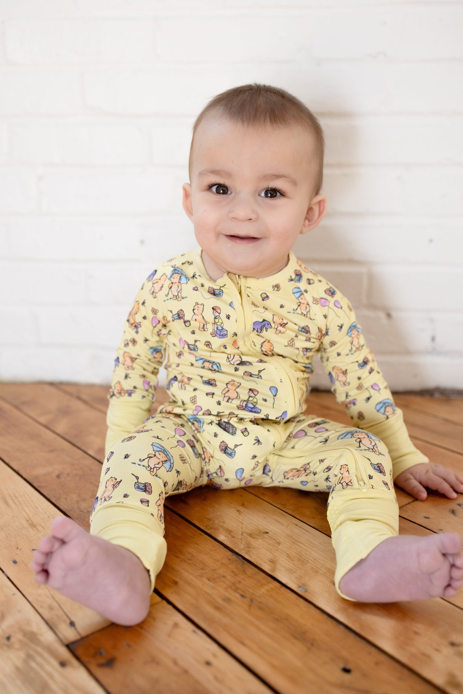Winnie-the-Pooh Long Sleeve Zippy