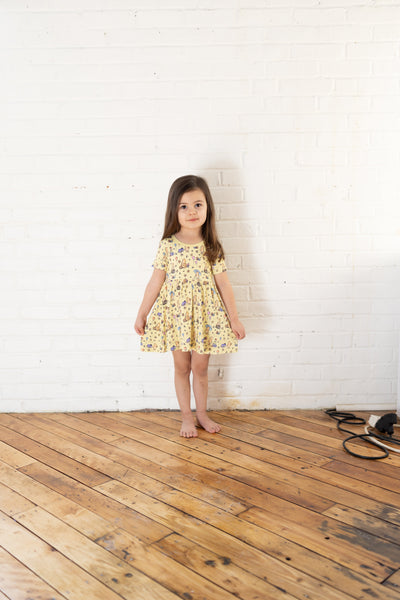 Winnie the Pooh Girl- Twirl Dress