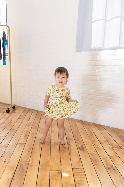 Winnie the Pooh Girl- Twirl Bodysuit