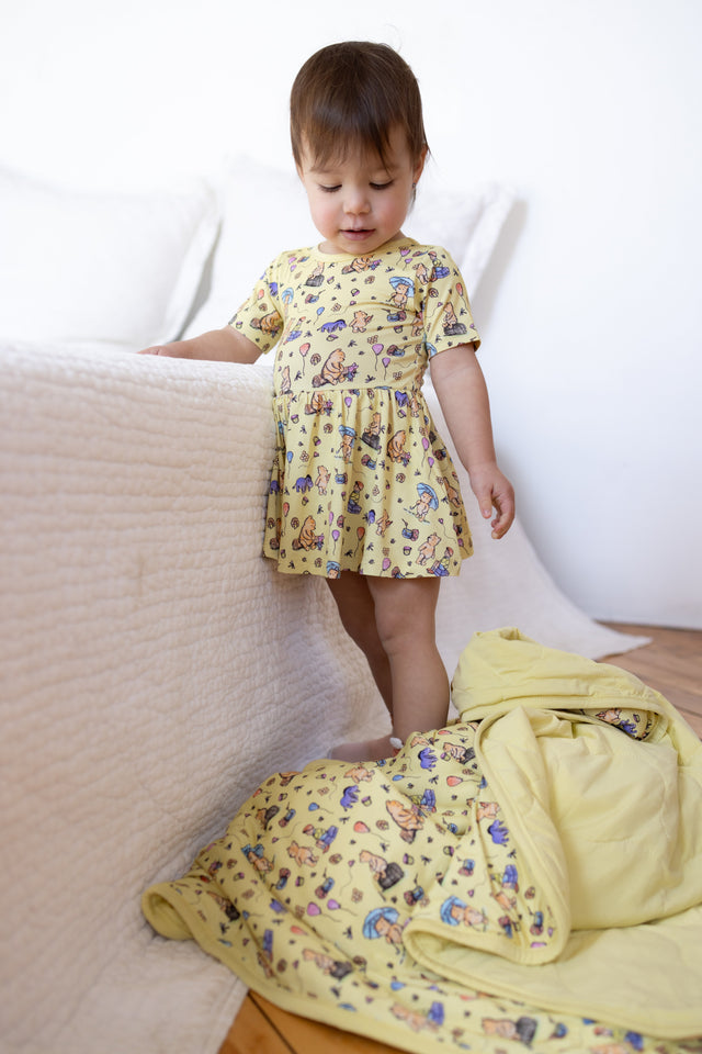 Winnie-the-Pooh Girl- Twirl Bodysuit