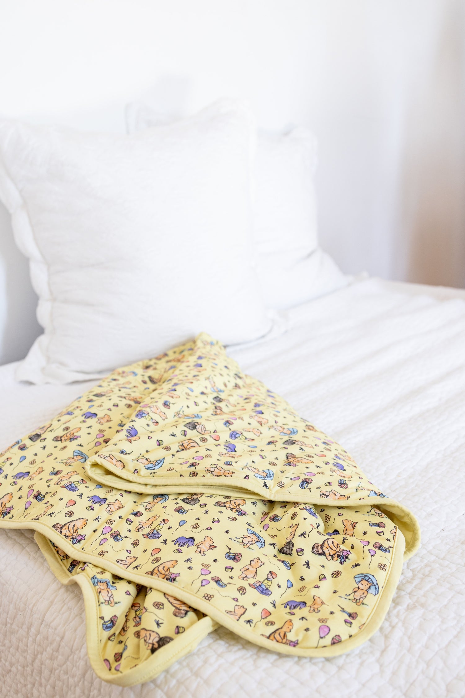 Winnie-the-Pooh Triple Layered Quilted Blanket