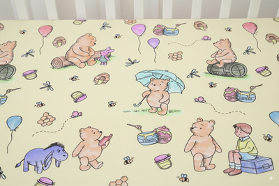 Winnie the Pooh Crib Sheet