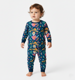 Day Of The Dead Long Sleeve PJ Set
