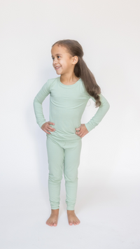 Forest Fellows Ribbed Two-Piece PJs
